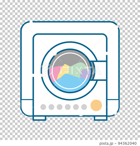 シンプルな衣類乾燥機のイラスト 94362040