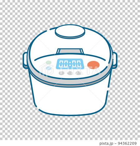 シンプルな炊飯器のイラスト 94362209
