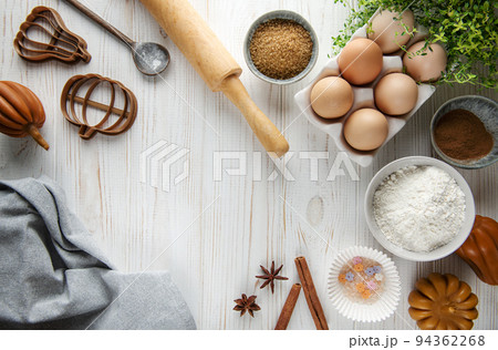 Preparing dough for baking Preparing dough for baking 94362268