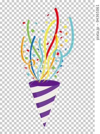 クラッカー 祝杯 パーティー 94365861