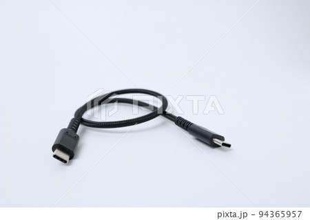 ケーブル, USBケーブル, USB, OA機器, デジタル, パソコン, 接続, USBコネクタ 94365957
