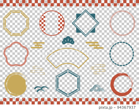 Japanese frame treatment set 94367937