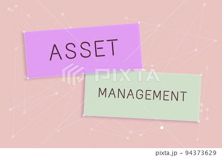 Text showing inspiration Asset Managementsystematic process of operating and disposing of assets. Business concept systematic process of operating and disposing of assets Text showing inspiration Asset Managementsystematic process of operating and disposing of assets. Business concept systematic process of operating and disposing of assets 94373629