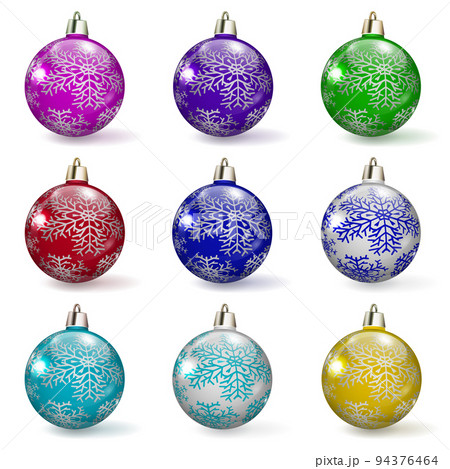 Set of Christmas balls 94376464
