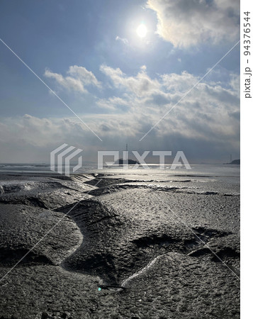 干潟 海 砂地 94376544