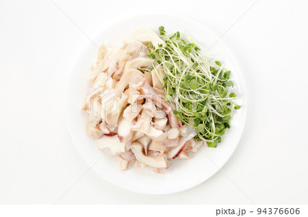 ボイルしたセーイカ下足（ソデイカ下足） 94376606