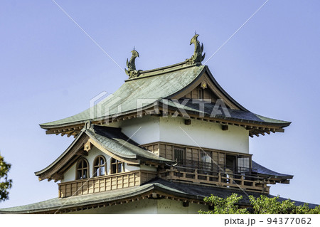 諏訪高島城　天守閣　長野県諏訪市 94377062