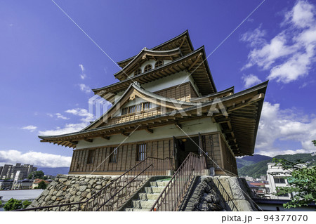 諏訪高島城 天守閣 長野県諏訪市 諏訪高島城 天守閣 長野県諏訪市 94377070