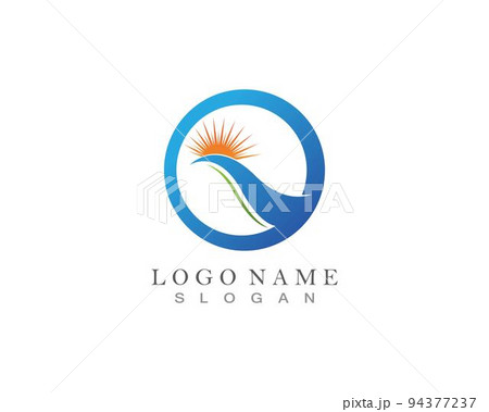 River Logo Template vector icon River Logo Template vector icon 94377237