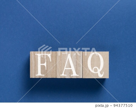 【背景素材】FAQ　よくある質問 94377510