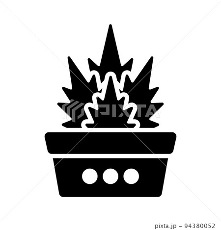 Potted plant icon that is suitable for your modern business 94380052