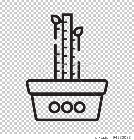 Potted plant icon that is suitable for your modern business 94380088