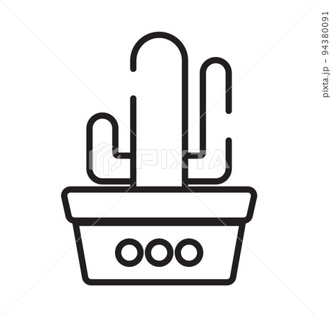 Potted plant icon that is suitable for your modern business Potted plant icon that is suitable for your modern business 94380091