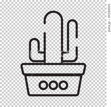 Potted plant icon that is suitable for your modern business 94380091
