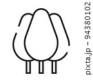 Tree icon that is suitable for your modern business 94380102