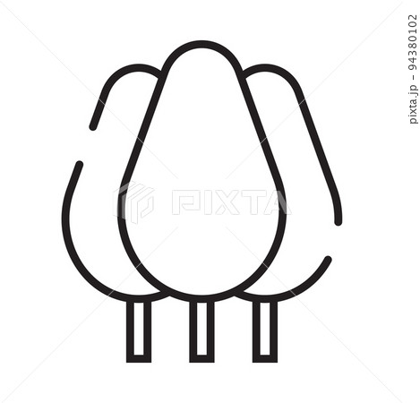 Tree icon that is suitable for your modern business 94380102