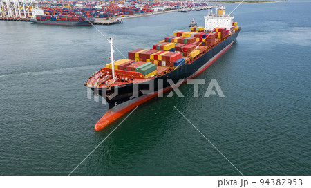 Container ship global business company freight shipping import export logistic and transportation by container ship, Container ship cargo freight shipping maritime transport international worldwide. Container ship global business company freight shipping import export logistic and transportation by container ship, Container ship cargo freight shipping maritime transport international worldwide. 94382953