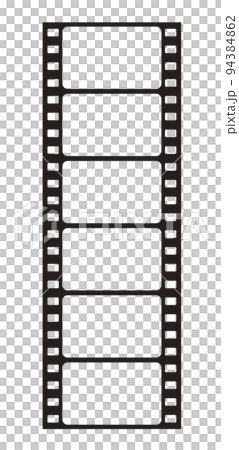 映画フィルムのイラスト 94384862