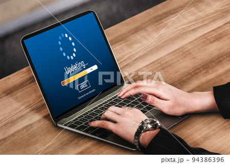 Software update on computer for modish version of device software 94386396