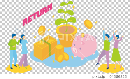 投資者為豐厚的投資回報而欣喜若狂 94386823