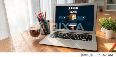 Delivery tracking system for e-commerce and modish online business 94387388