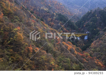 秩父滝川渓谷の紅葉 秩父滝川渓谷の紅葉 94389293