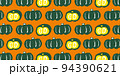 かぼちゃのシームレスパターン（オレンジ） 94390621
