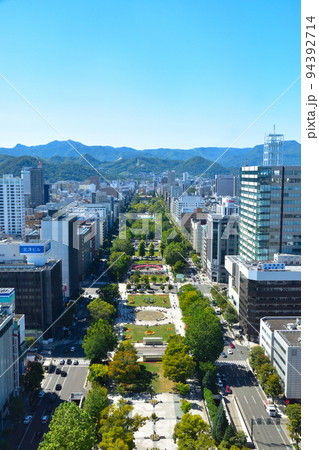 都市風景 札幌 大通公園 都市風景 札幌 大通公園 94392714