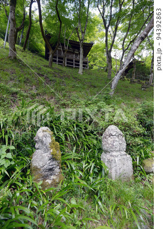愛宕念仏寺 羅漢と地蔵堂 京都市右京区嵯峨 愛宕念仏寺 羅漢と地蔵堂 京都市右京区嵯峨 94392863
