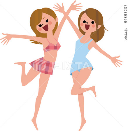 水着女子 水着女子 94393237