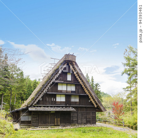 高山 飛騨の里 民俗村 合掌造り 民家 日本家屋 高山 飛騨の里 民俗村 合掌造り 民家 日本家屋 94393461