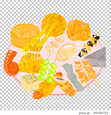 おでん 盛り合わせ おでん 盛り合わせ 94394792