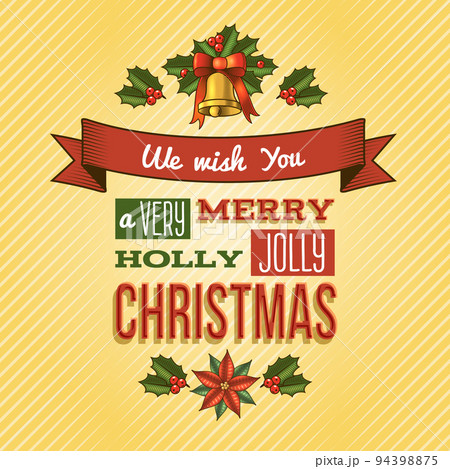 Christmas ornament card 94398875