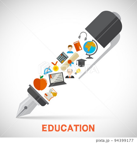 Education pen concept 94399177
