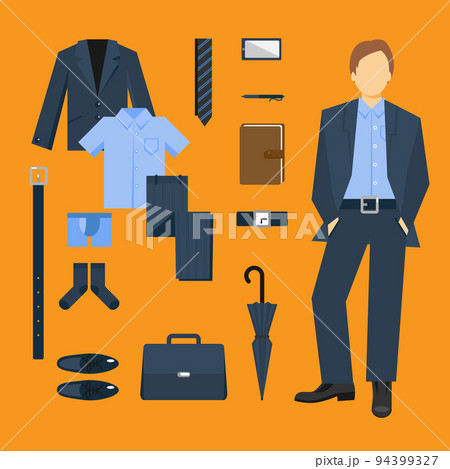 Business Man Clothes Set 94399327