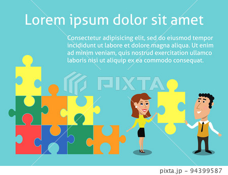 Business teamwork concept Business teamwork concept 94399587