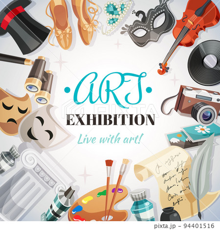 Art Exhibition Illustration 94401516