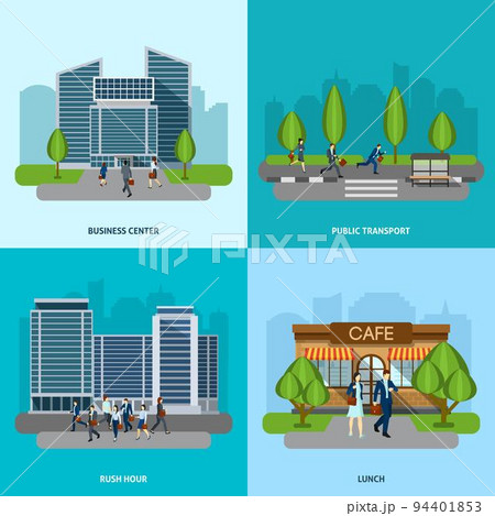 People Go To Work 94401853