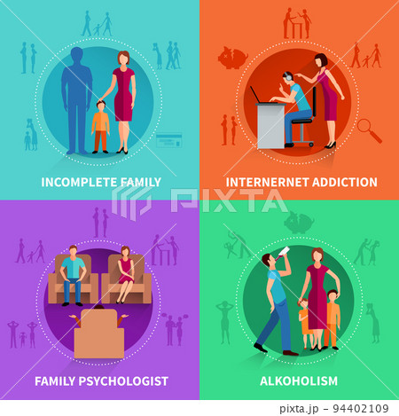 Family  Conflict Design Concept Set 94402109