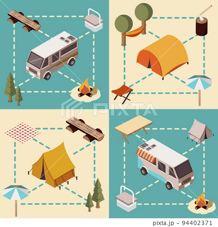Camp Isometric Compositions 94402371