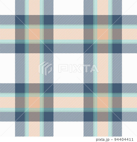 Plaid seamless pattern. Check fabric texture. Vector textile print. Plaid seamless pattern. Check fabric texture. Vector textile print. 94404411