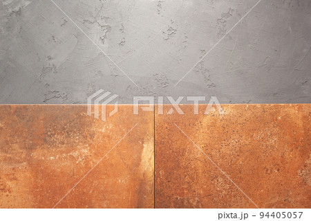 Tile at cement floor background texture. Concrete wall and tiles with Tile at cement floor background texture. Concrete wall and tiles with 94405057