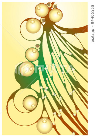 Abstract vector magic fairy drawing, different shapes graphic objects. 94405558