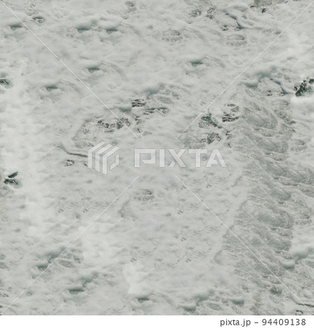 Blue bubble water background. Seamless 4K. Sea foam 94409138