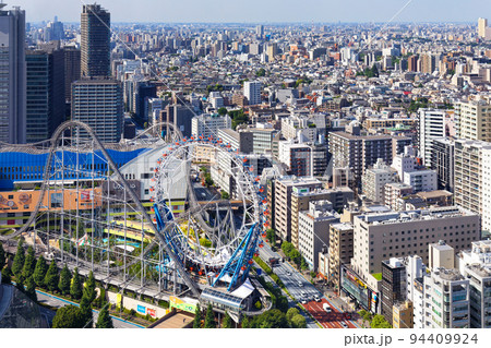 東京ドームホテルより東京ドームシティ LAQUA ラクーアを望む 東京ドームホテルより東京ドームシティ LAQUA ラクーアを望む 94409924