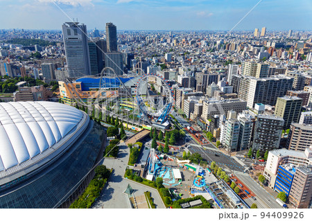 東京ドームホテルより東京ドームシティ　LAQUA　ラクーアを望む 94409926