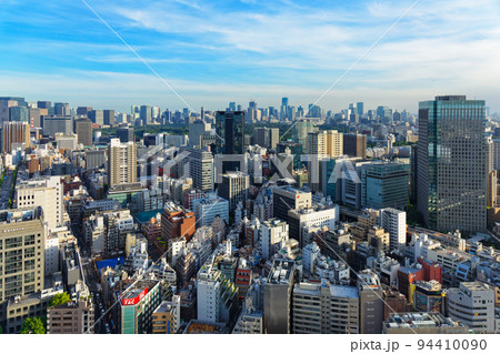 東京ドームホテルより丸の内・虎ノ門方面の超高層ビル街を望む 94410090