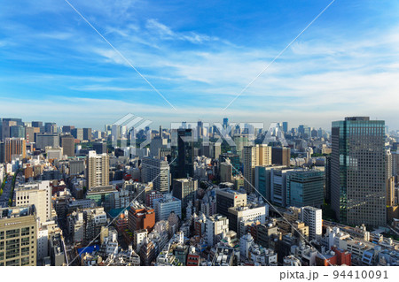 東京ドームホテルより丸の内・虎ノ門方面の超高層ビル街を望む 94410091