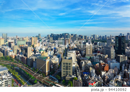 東京ドームホテルより丸の内・虎ノ門方面の超高層ビル街を望む 94410092