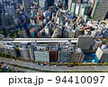 東京ドームホテルよりJR水道橋　九段下方面の高層ビル街を望む 94410097